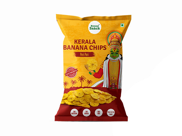 BEYOND SNACK PERI-PERI STYLE BANANA CHIPS 100G