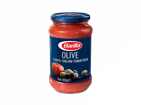 Barilla Olive Pasta Sauce With Italian Tomato 400G
