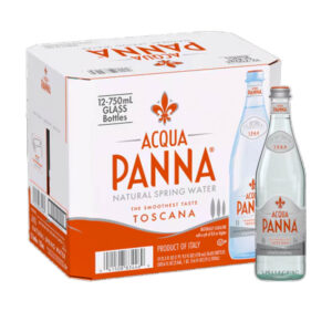Acqua Panna Natural Mineral Water Glass Bottles