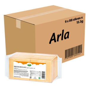 Arla Cheddar Slice On Slice Cheese