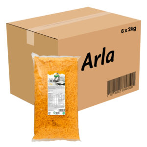 Arla Shredded Cheddar Red