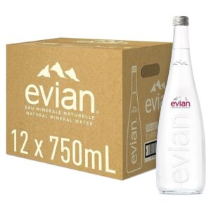 Evial Natural Mineral Water Glass Large