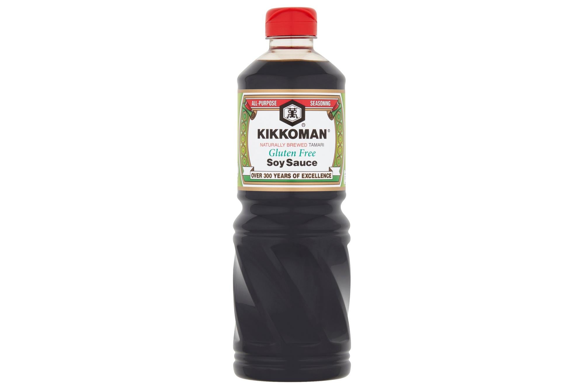 Kikkoman Naturally Brewed Tamari Gluten free Soy Sauce 1 Litre