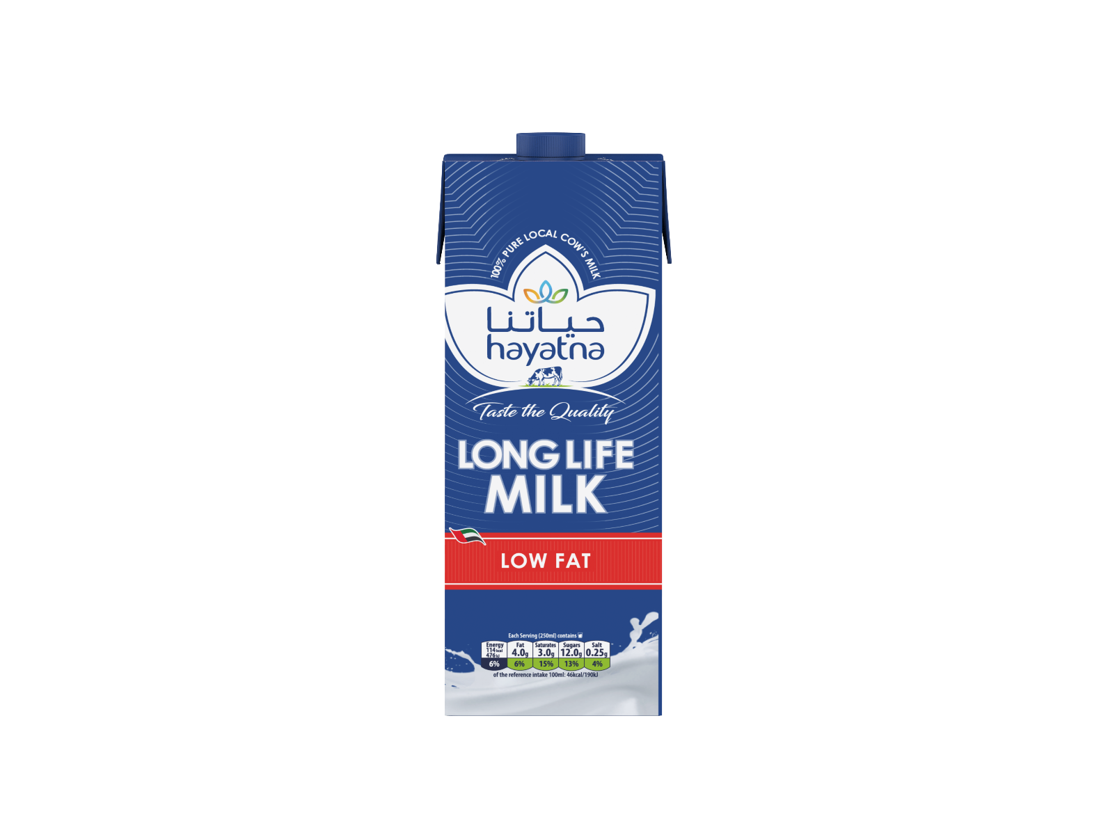 LOW FAT LONG MILK LIFE 1 LITRE