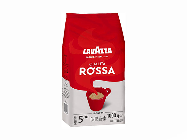 Lavazza Qualita Rossa Whole Bean Coffee - Medium Roast 1 Kg