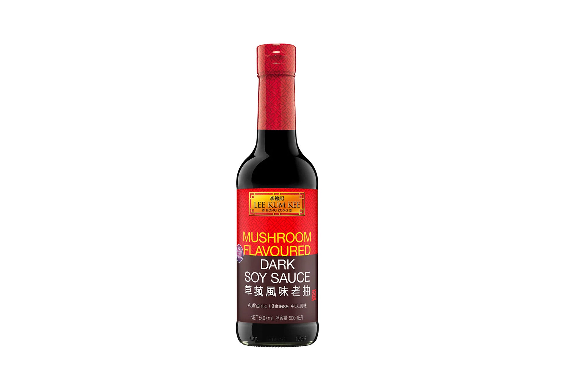 MUSHROOM FLAVOURED DARK SOY SAUCE- LEE KUM KEE - 12X500ML
