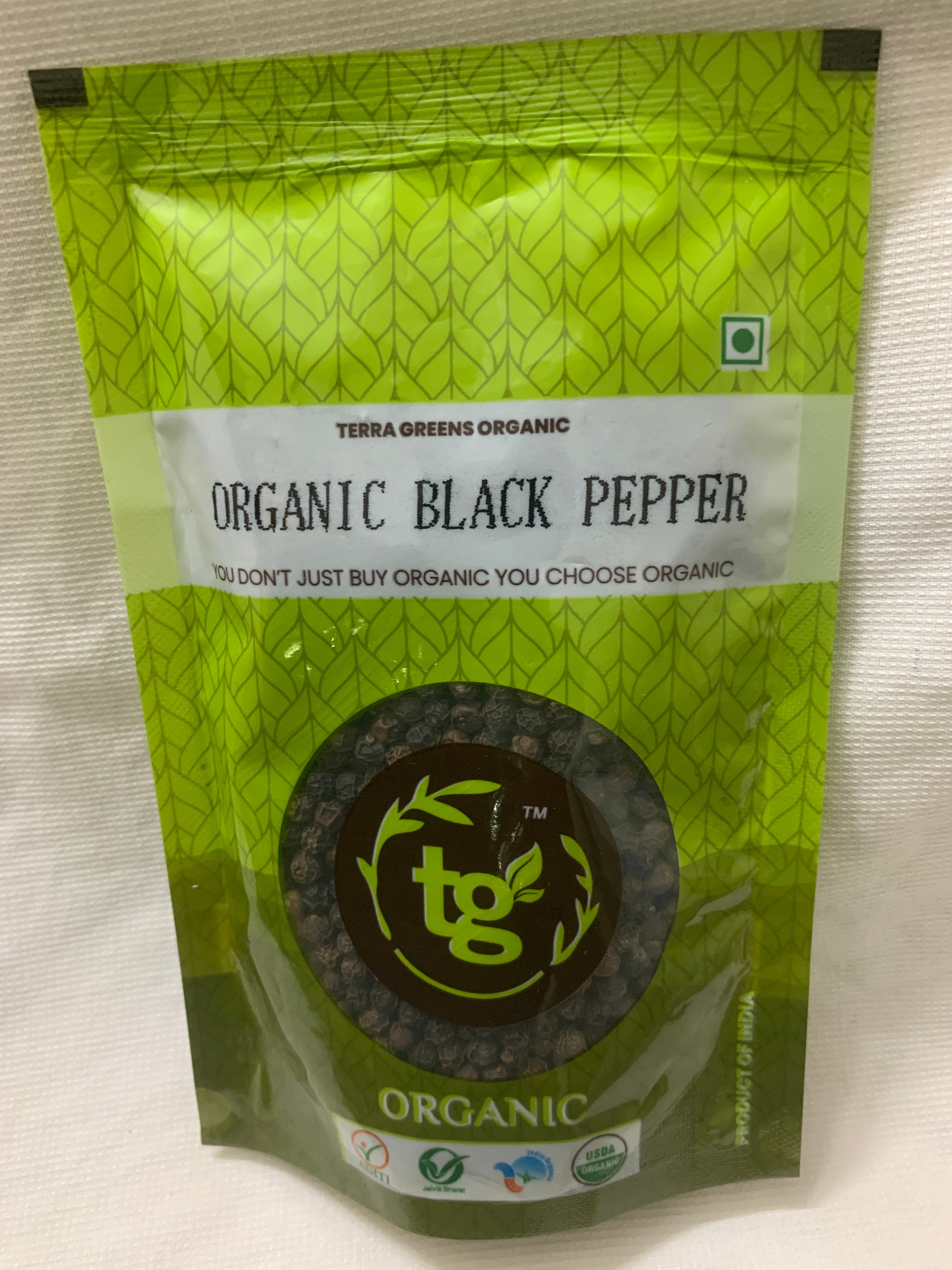 Organic Black Pepper 100gm