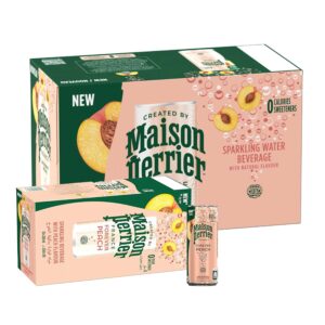 Perrier Natural Sparkling Water Peach Can