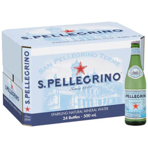 San Pellegrino Natural Sparkling Water Glass 3