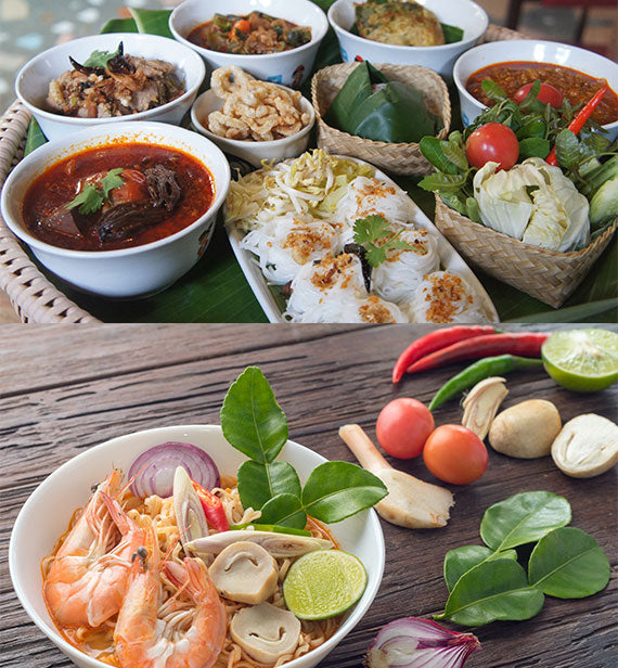 Thai Fresh Fruits, Vegetables and Herbs