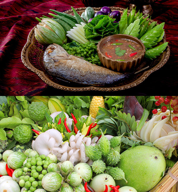 Thai Fresh Fruits, Vegetables and Herbs
