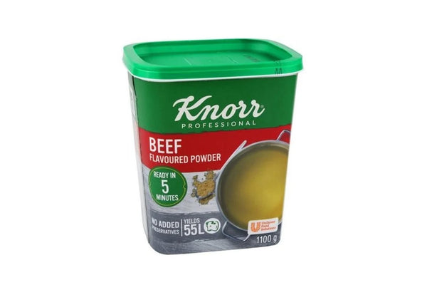 Beef Flavoured Powder (6 x 1.1 Kg) – Goodfood