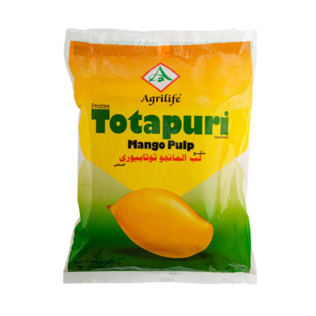 FROZEN TOTAPURI MANGO PULP (SWEETENED) - AGRILIFE